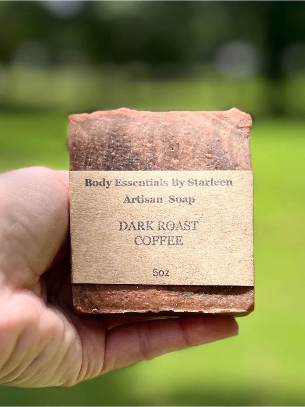 Hand Crafted - Artisan Soap ~ Dark Roast Coffee Soap - Non exfoliating